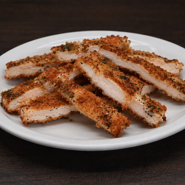 Side of Romano Crusted Chicken.