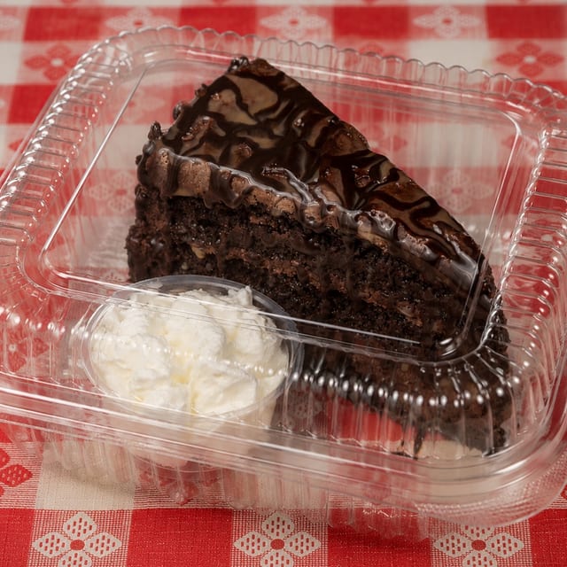 Chocolate Cake Slice.