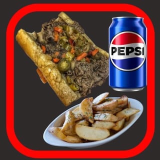 COMBO Italian Beef & Sausage Combo Deluxe