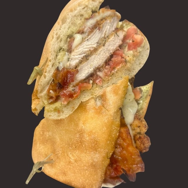 Parmesan Chicken Sandwich.