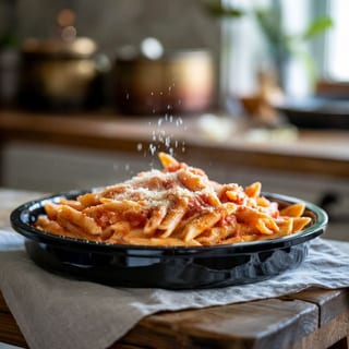 Penne with Vodka Sauce