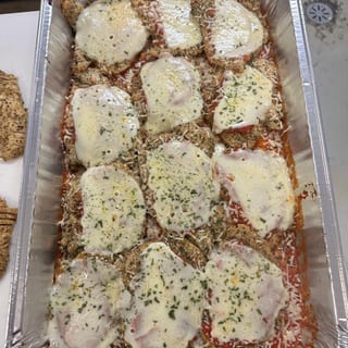 Chicken Parmesan Catering Serving
