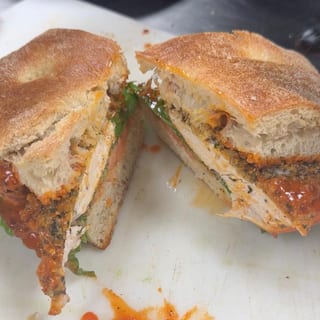 Mini Romano Chicken Parmesan Sandwich