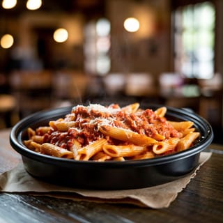 Penne w Meat Sauce