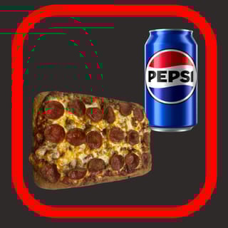 Jumbo Pepperoni & Soda
