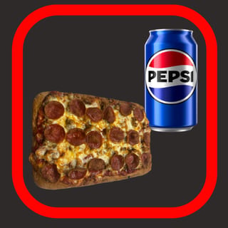Jumbo Pepperoni & Soda