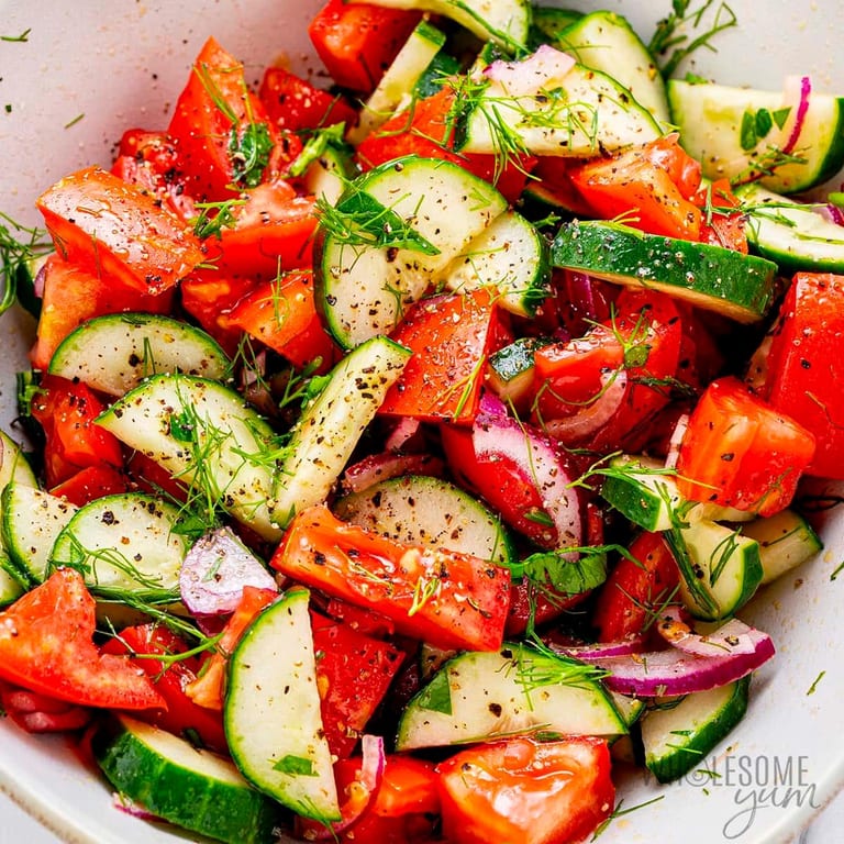 Delicious Cucumber Salad