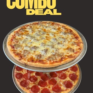 TWO 16" THIN CRUST PIZZA'S