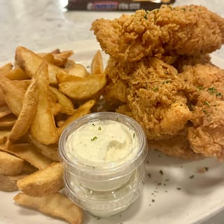 FAMOUS HAND BREADED JUMBO CHICKEN TENDERS