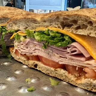 4" Down Right American Sandwich