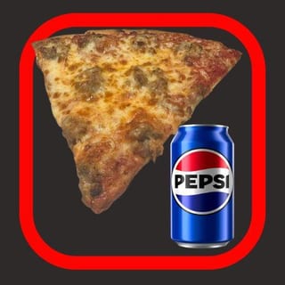 Special of day & Can soda combo