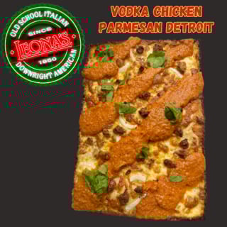 DETROIT STYLE VODKA CHICKEN PARMESAN