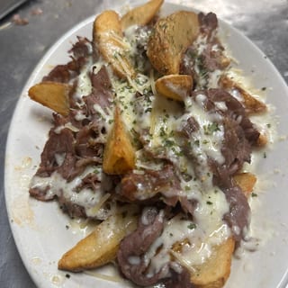 Cheesy Italian Beef Wedge Fries (New) !
