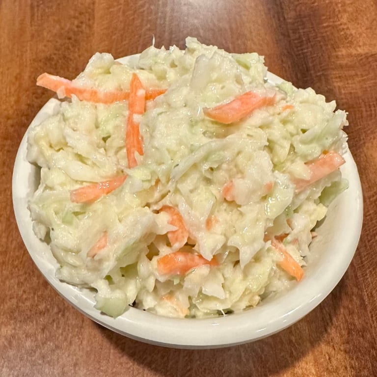 Savor Our Fresh Coleslaw