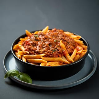 Penne with Meat sauce